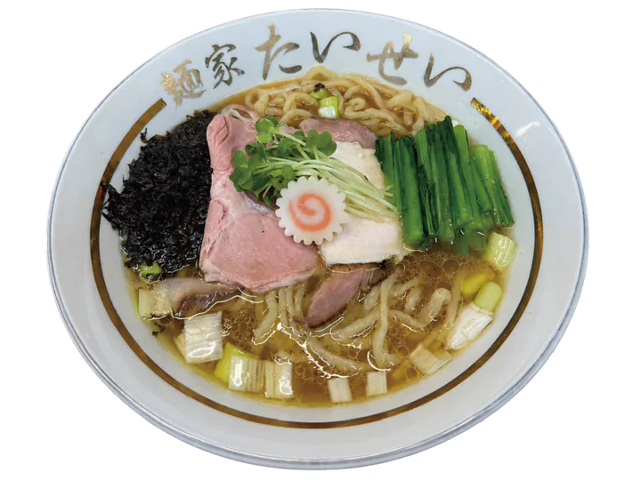 麺家たいせい 阿波尾鶏とゲンコツ踊る手揉み清湯