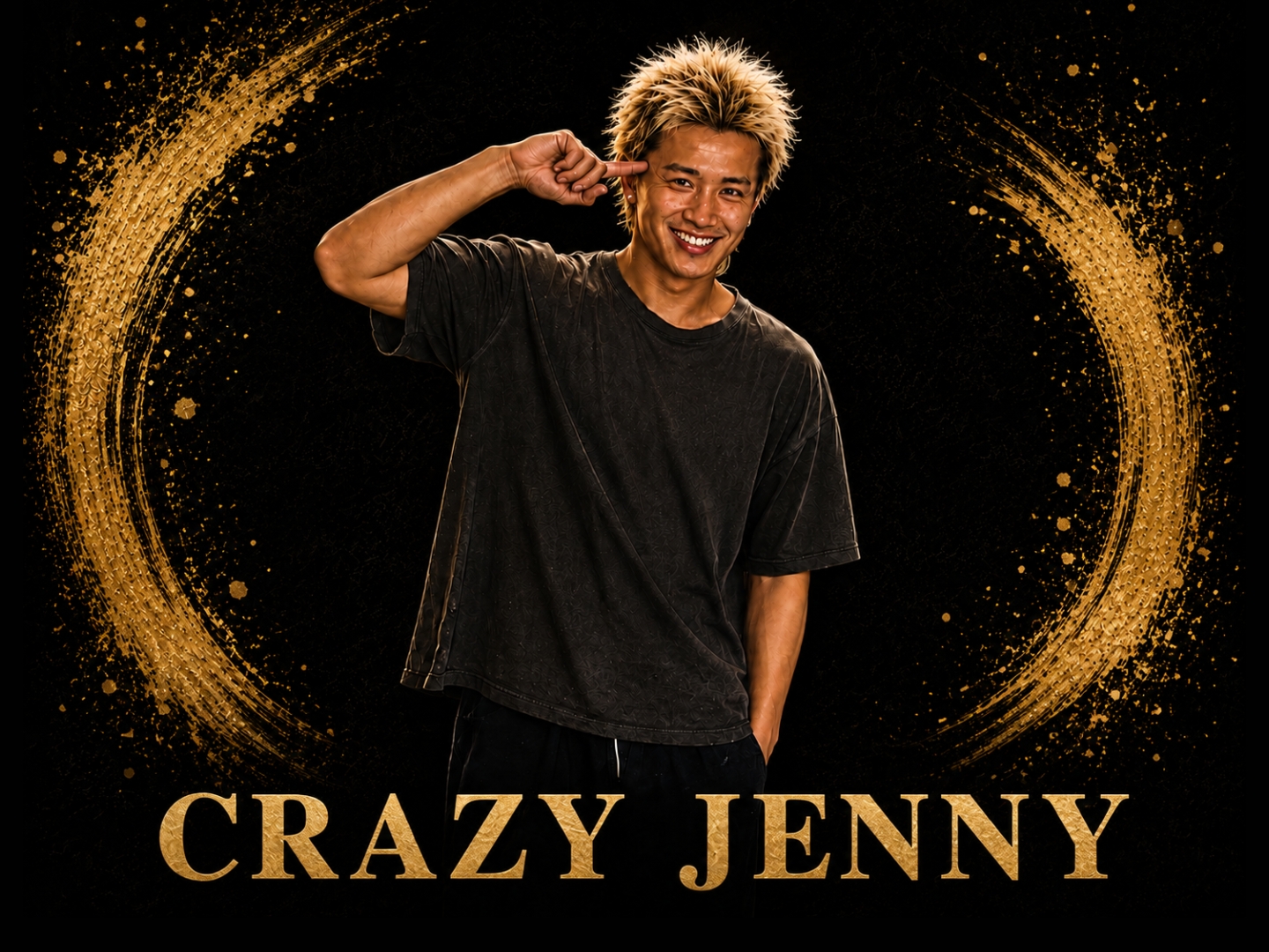 Crazy Jenny の店舗ポスター