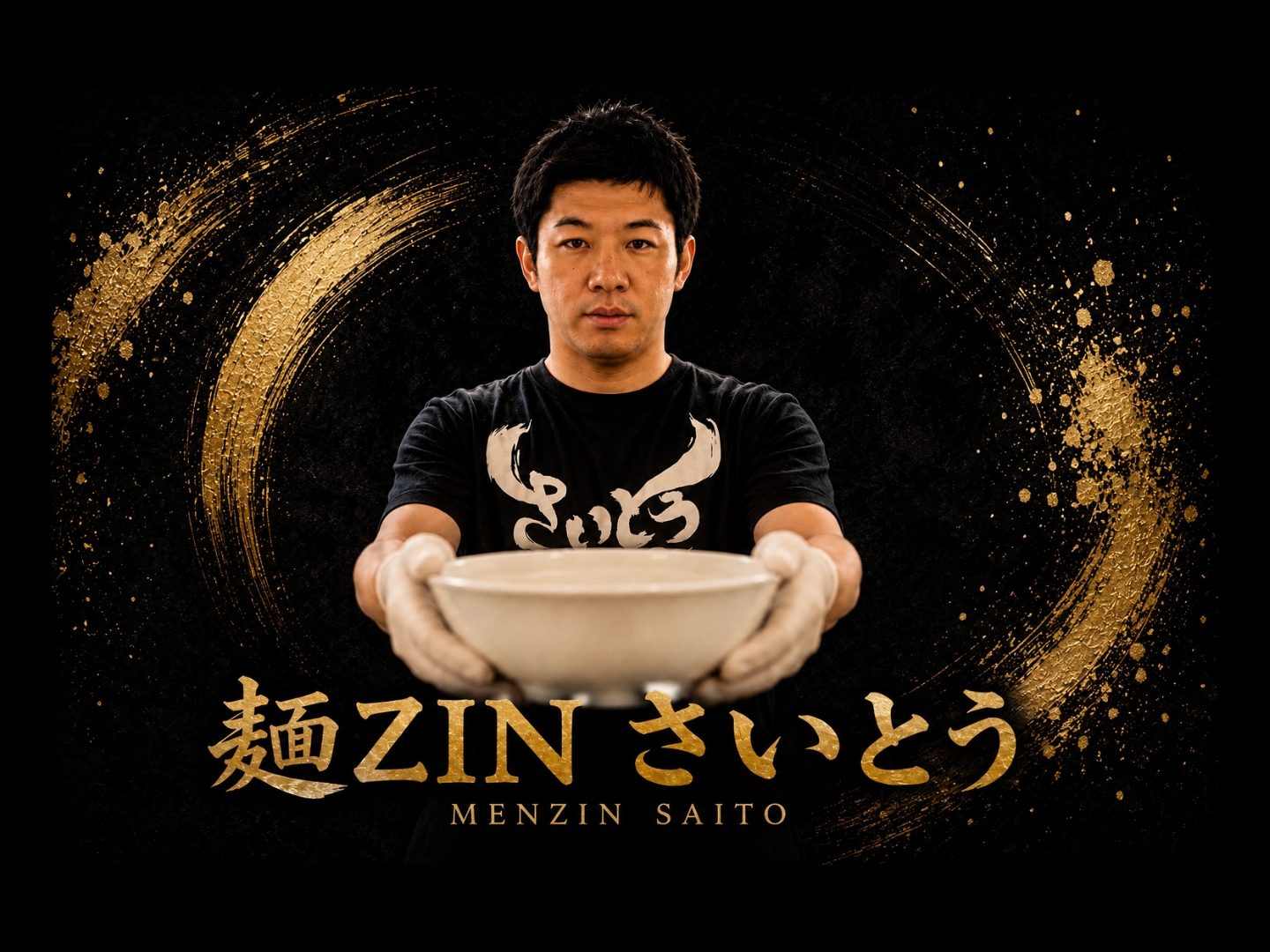 麺ZINさいとう の店舗ポスター