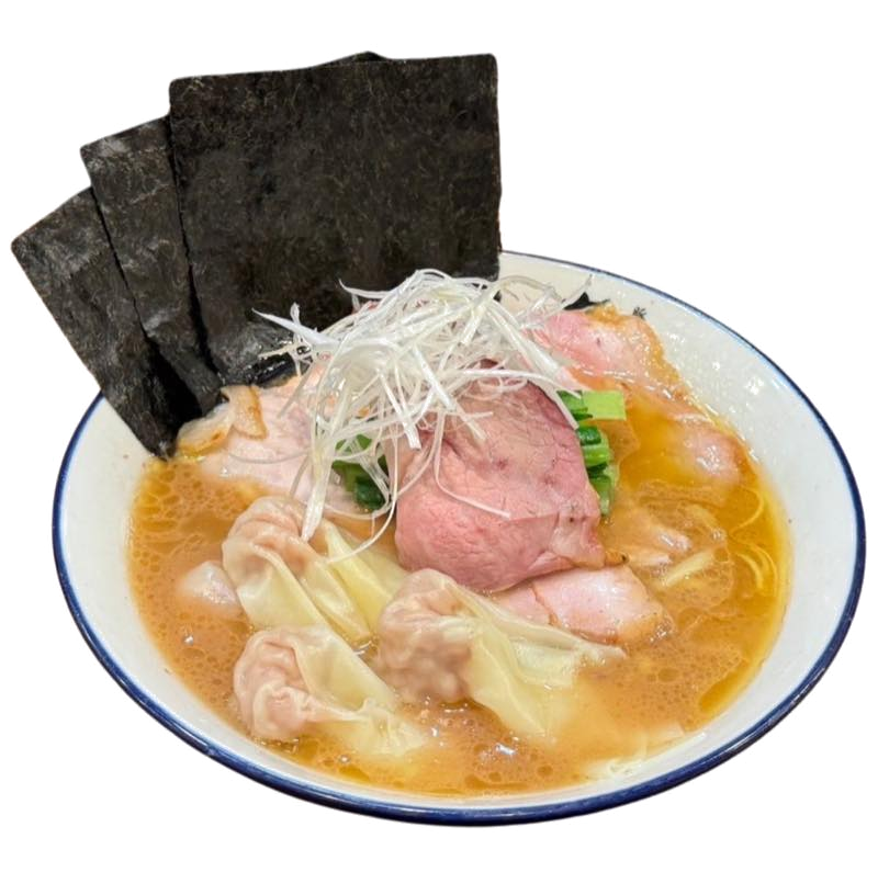豚骨ラーメン 蒼翔 × 立川製麺所 翠空 のラーメン写真